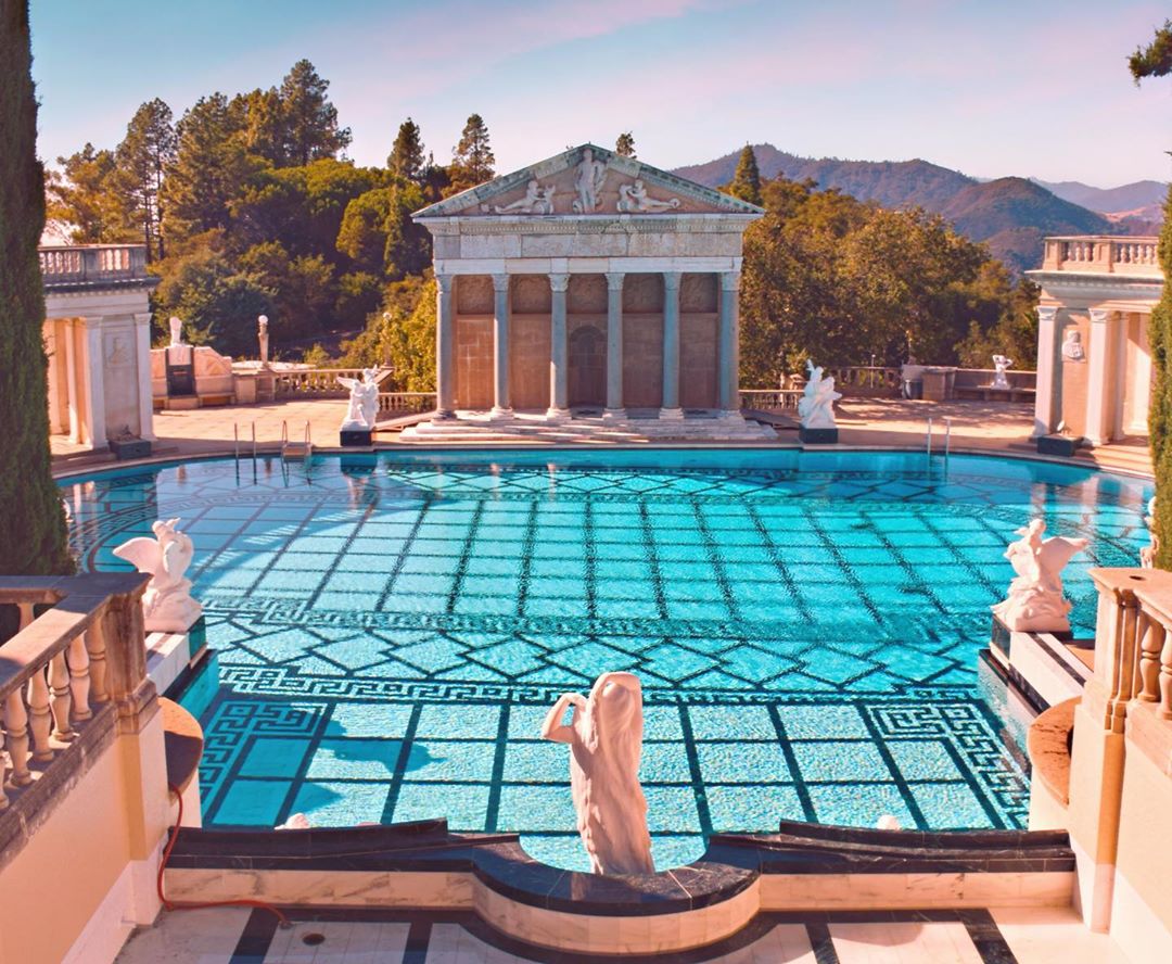 Hearst Castle, Credit Instagram nicholas.world