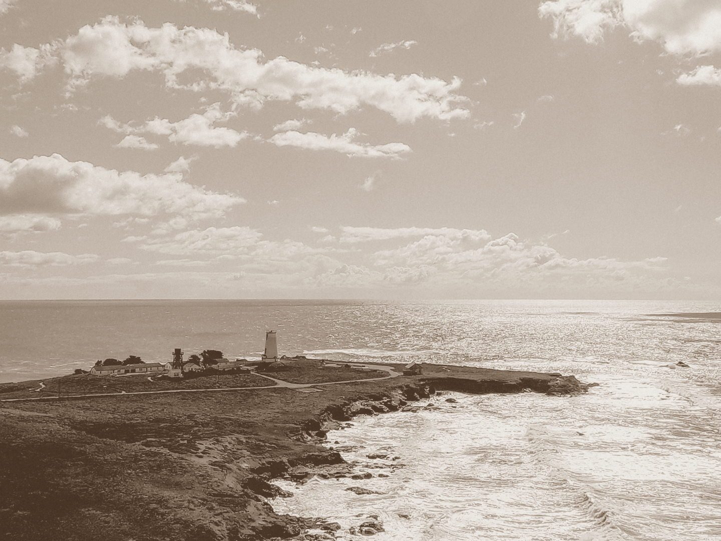 Piedras Blancas light station was built in 1875.